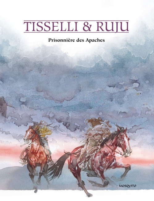 Couverture ebook de Prisonnière des Apaches, de Pasquale Ruju, Sergio Tisselli