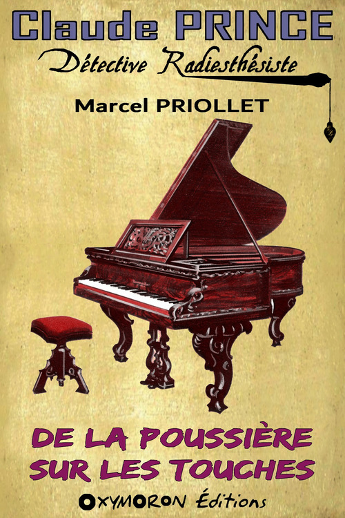 Couverture ebook de De la poussière sur les touches, de Marcel Priollet
