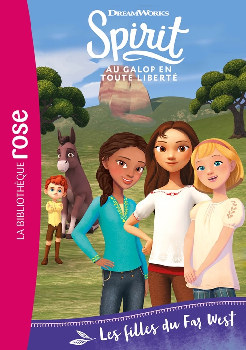 ebook cover of Spirit 23 - Les filles du Far West, by Dreamworks