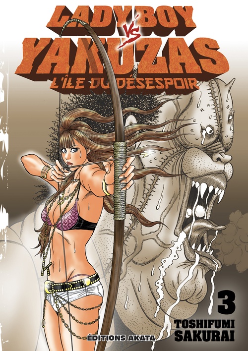 ebook cover of Ladyboy vs Yakuzas, l'île du désespoir - Tome 3, by Toshifumi Sakurai