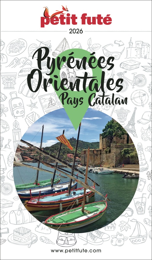Couverture ebook de Guide Pyrénées Orientales 2026 Petit Futé, de Collectif petit futé