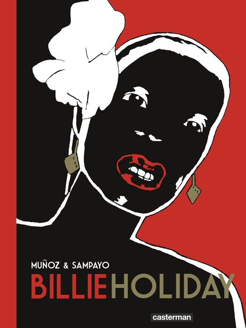 Couverture ebook de Billie Holiday, de Carlos Sampayo