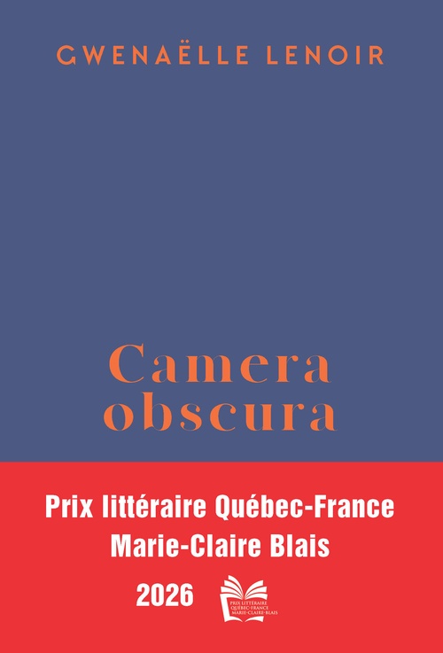 ebook cover of Camera obscura, by Gwenaëlle Lenoir
