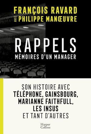 ebook cover of Rappels, by François Ravard, Philippe Manoeuvre