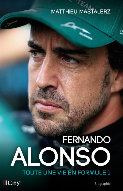 Couverture ebook de Fernando Alonso, de Matthieu Mastalerz