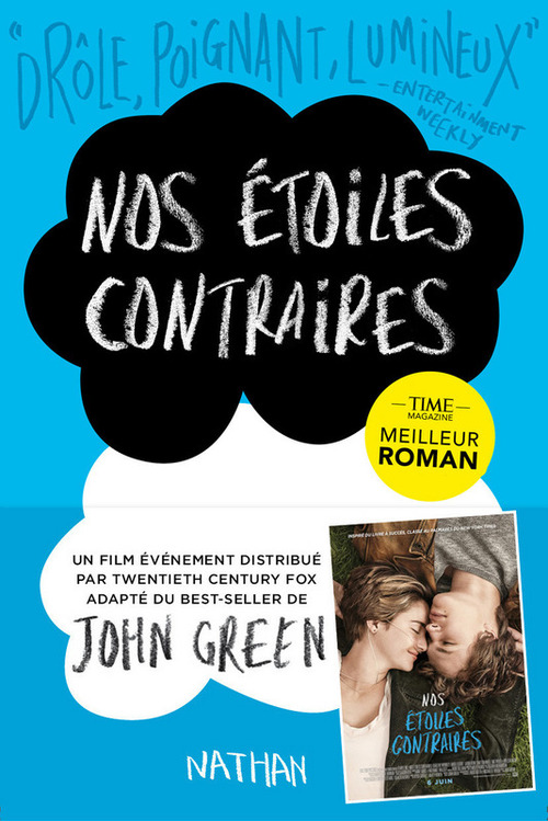 ebook cover of Nos étoiles contraires, by John Green
