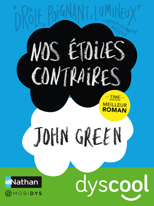 ebook cover of Nos étoiles contraires, by John Green