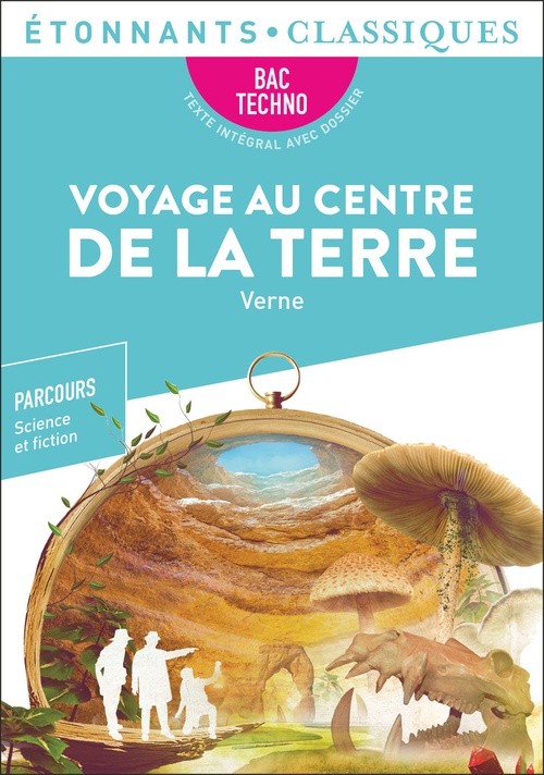 ebook cover of Voyage au centre de la terre, by Jules Verne