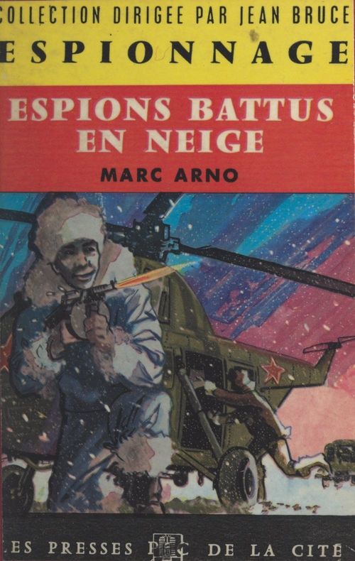 ebook cover of Espions battus en neige, by Marc Arno