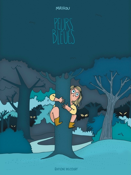Couverture ebook de Peurs bleues, de Mathou