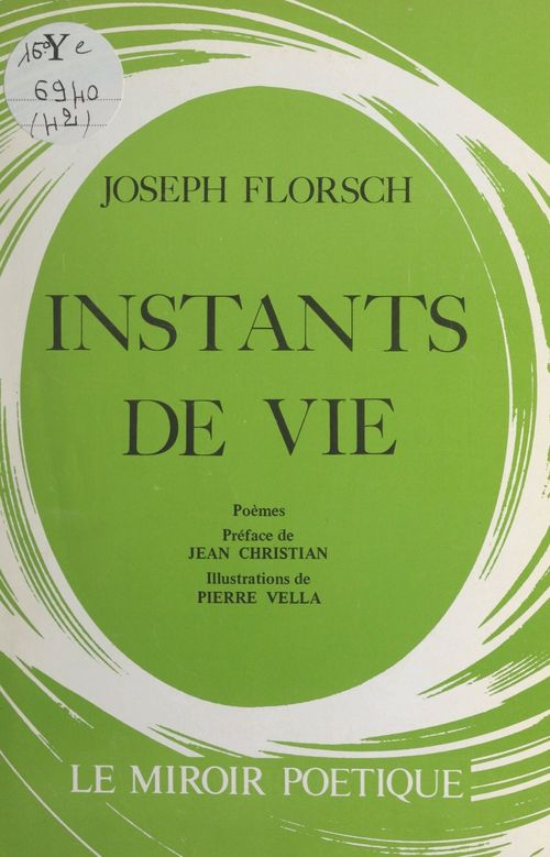 ebook cover of Instants de vie, by Joseph Florsch
