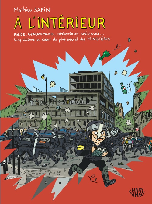 Couverture ebook de À l´intérieur, de Mathieu Sapin
