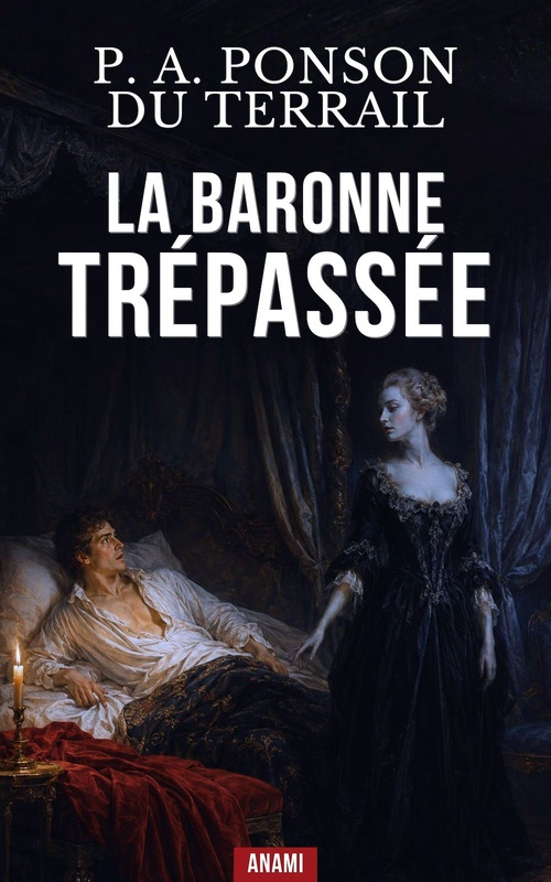 Couverture ebook de La baronne trépassée, de Pierre Alexis Ponson du Terrail