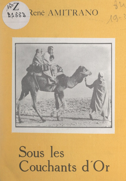 ebook cover of Sous les couchants d'or, by Rene Amitrano