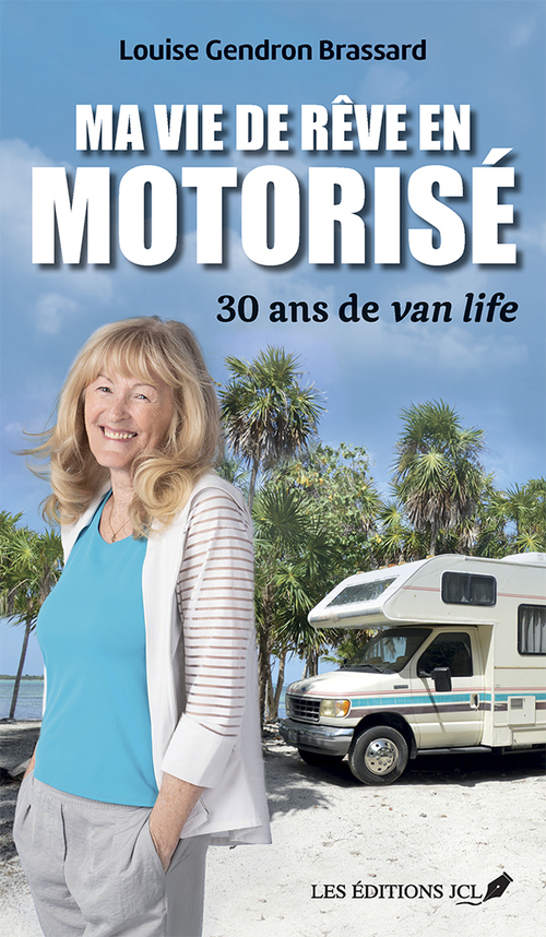 Couverture ebook de Ma vie en motorisé, de Louise Gendron brassard