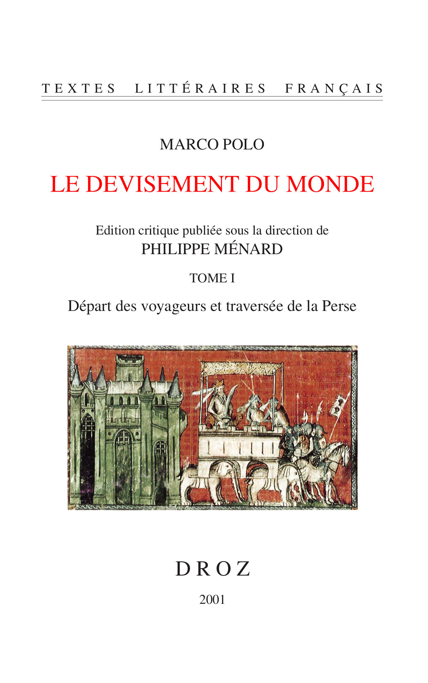 ebook cover of Le Devisement du monde, by Polo Marco