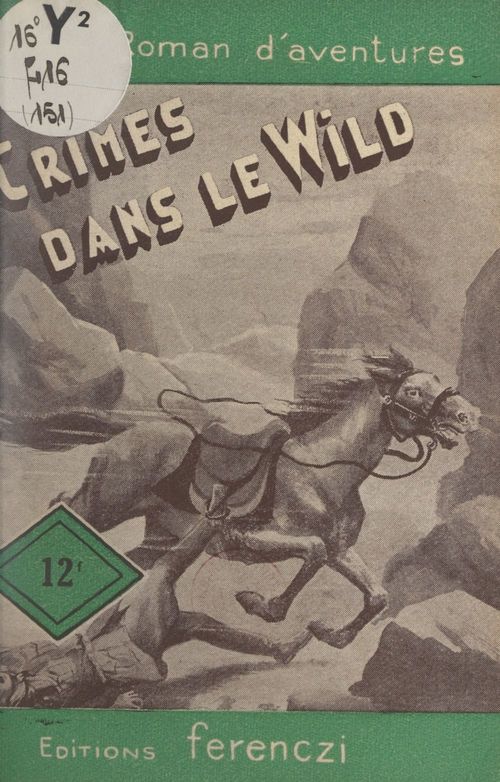 ebook cover of Crimes dans le wild, by Paul Tossel