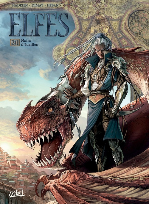 ebook cover of Elfes T20 - Noirs d'écailles, by Marc Hadrien