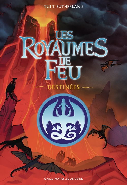 ebook cover of Les Royaumes de Feu - Destinées, by Tui T. Sutherland