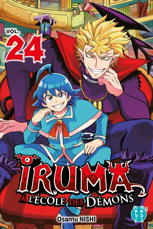 ebook cover of Iruma à l'école des démons T24, by Osamu Nishi