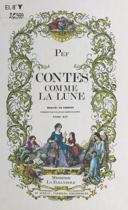 ebook cover of Contes comme la lune, by Collectif