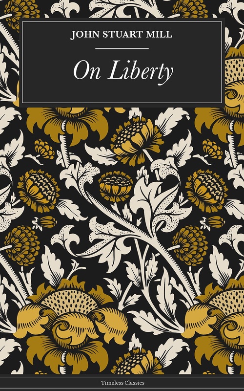 ebook cover of On Liberty, by Mill John Stuart