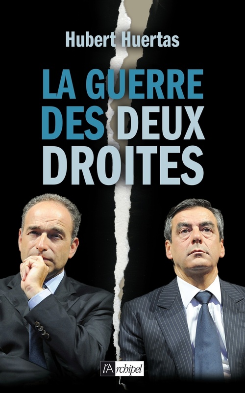 Couverture ebook de La guerre des deux droites, de Hubert Huertas