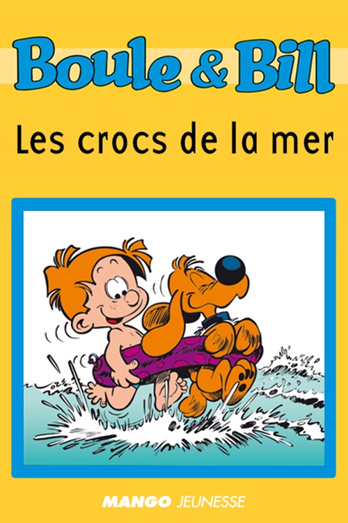 Couverture ebook de Boule et Bill - Les crocs de la mer, de Fanny Joly, Jean Roba