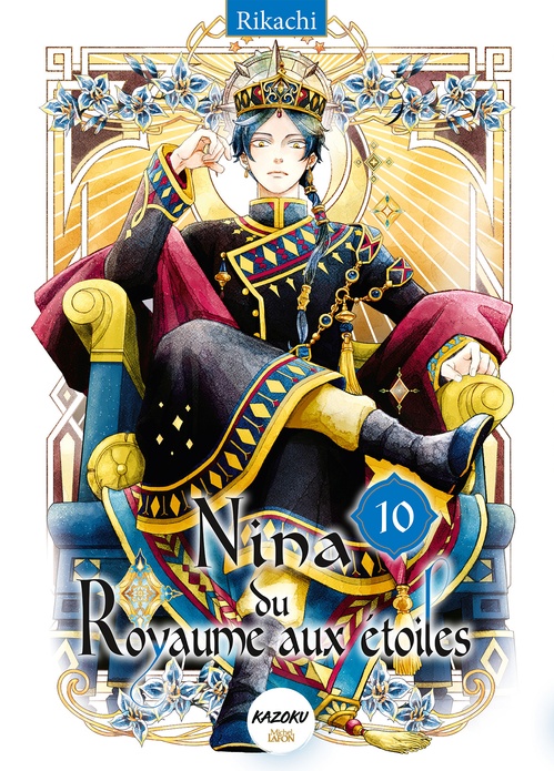 Couverture ebook de Nina du royaume aux étoiles - Tome 10, de Rikachi