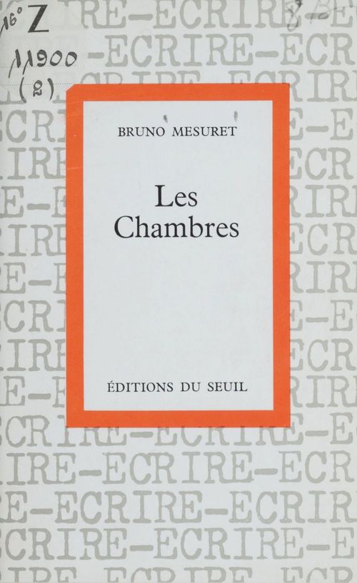 Couverture ebook de Les chambres, de Bruno Mesuret