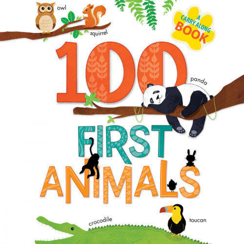Couverture audiobook de 100 First Animals, de Anne Paradis