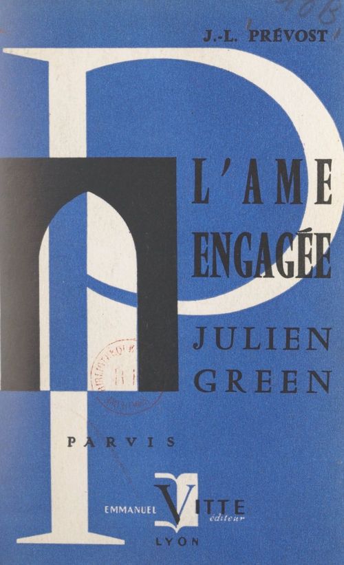 ebook cover of Julien Green, by Jean-Laurent Prevost