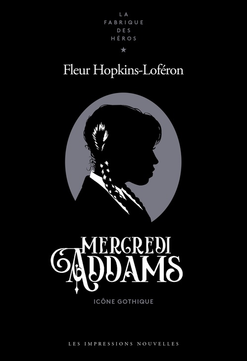 ebook cover of Mercredi Addams, by Fleur Hopkins-Loferon