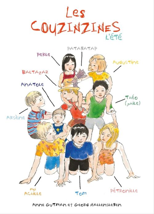Couverture ebook de Les couzinzines, de Anne Gutman