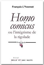 ebook cover of Homo comicus, by François L'Yvonnet