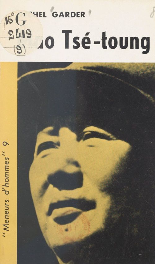 ebook cover of Mao Tsé-toung, by Michel Garder
