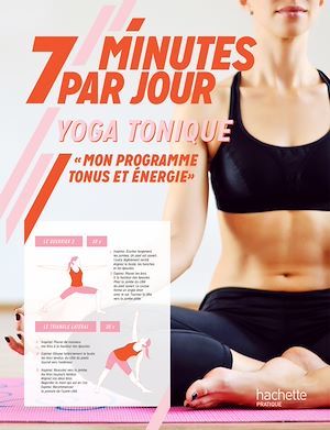 Couverture ebook de 7 minutes par jour Yoga tonique, de Collectif