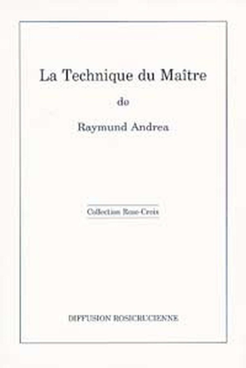 Couverture ebook de La technique du Maître, de Andrea Raymund