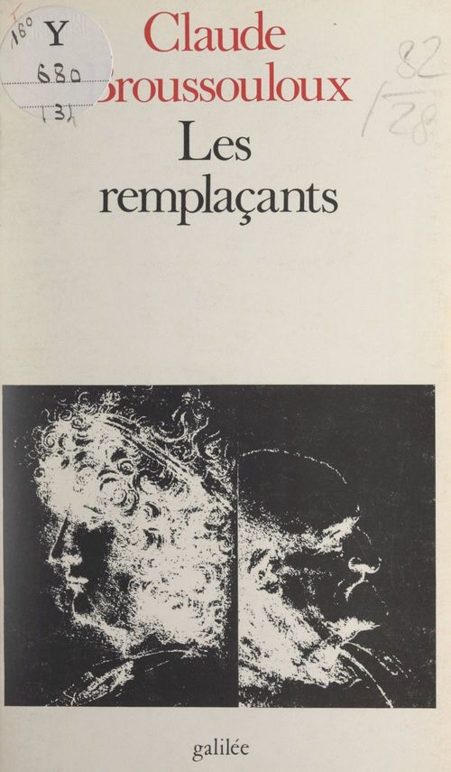 Couverture ebook de Les remplaçants, de Claude Broussouloux