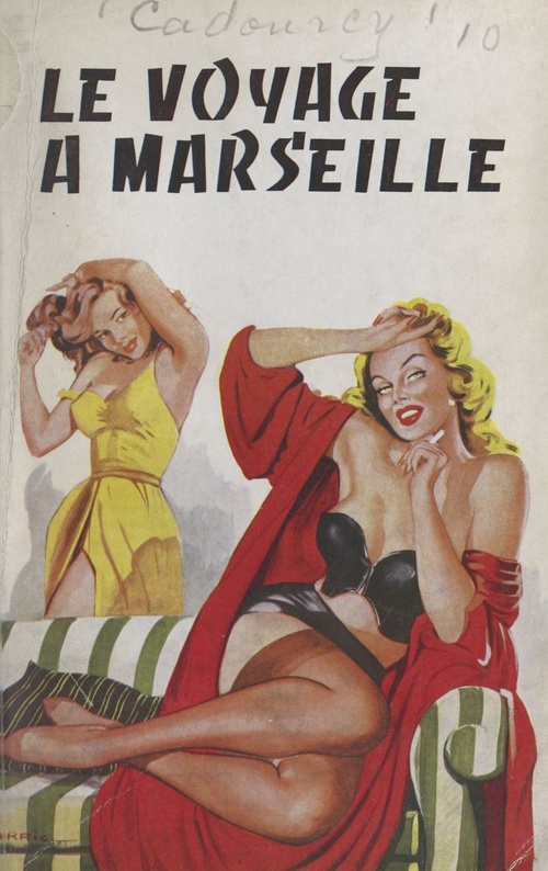 ebook cover of Le voyage à Marseille, by Alex Cadourcy