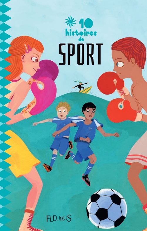 Couverture ebook de 10 histoires de sport, de Collectif