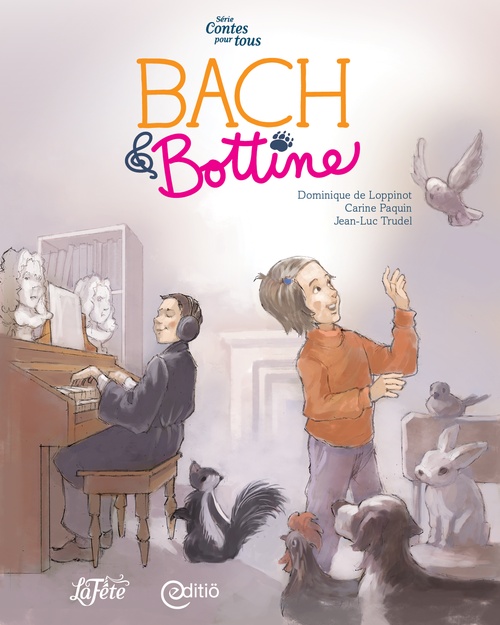 ebook cover of Bach & Bottine, by Carine Paquin, Dominique De Loppinot