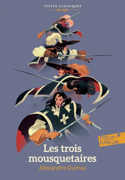 ebook cover of Les trois mousquetaires (Version abrégée), by Alexandre Dumas