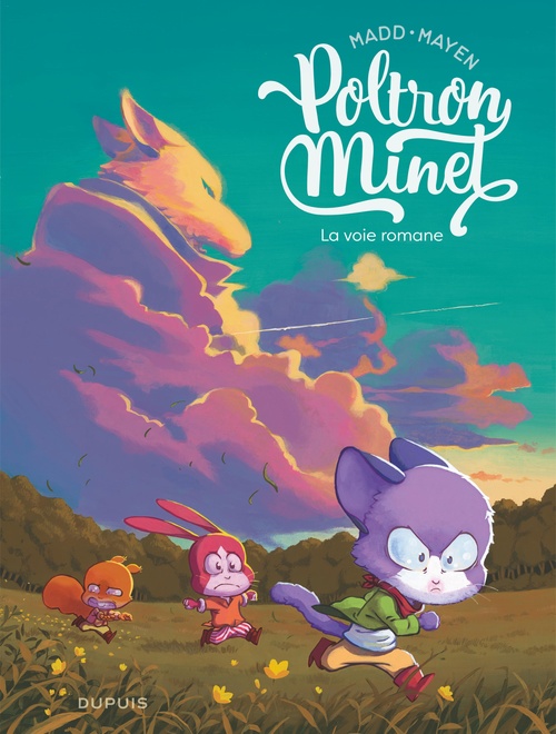 ebook cover of Poltron Minet - Tome 1 - La voie romane, by Cédric Mayen