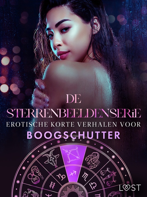 Couverture ebook de De Sterrenbeeldenserie: erotische korte verhalen voor Boogschutter, de Alexandra Sodergran, Andrea Hansen, Julie Jones, Sarah Skov, Vanessa Salt