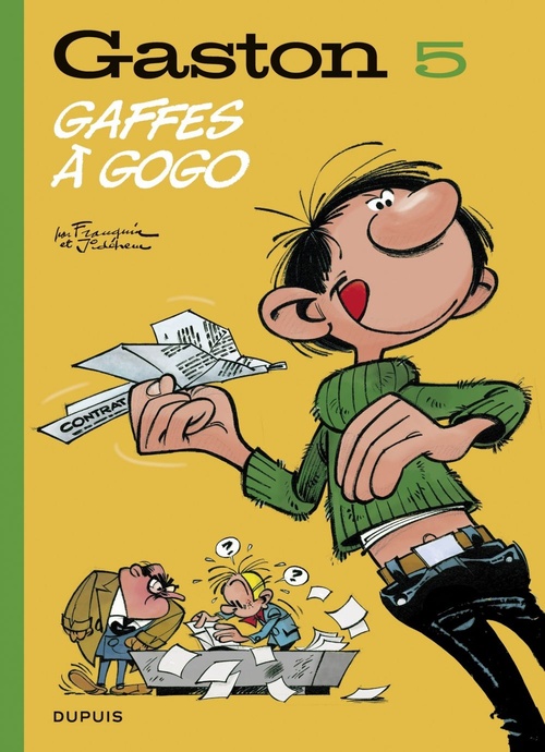 ebook cover of Gaston - Tome 5 - Gaffes à gogo, by André Franquin
