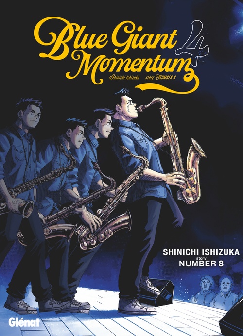 ebook cover of Blue Giant Momentum - Tome 04, by Shinichi Ishizuka, Number 8