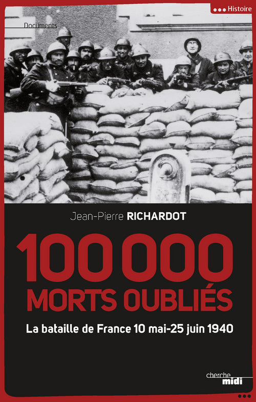 Couverture ebook de 100 000 morts oubliés, de Jean-pierre Richardot