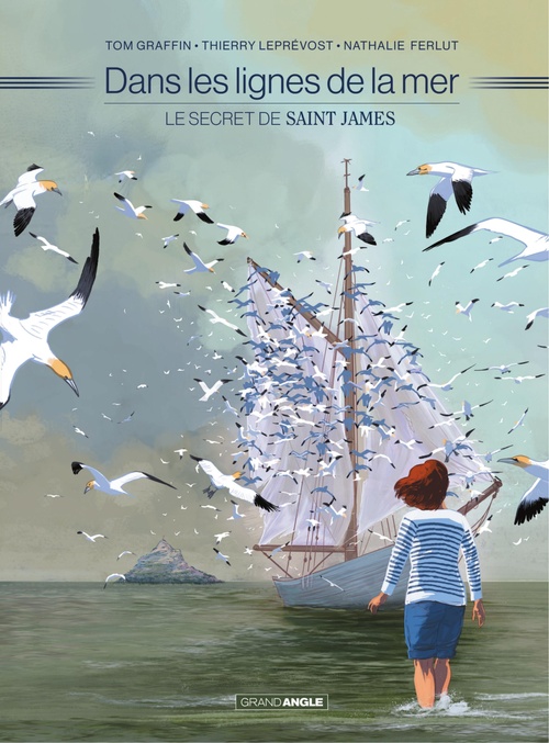 Couverture ebook de Dans les lignes de la mer, de Tom Graffin