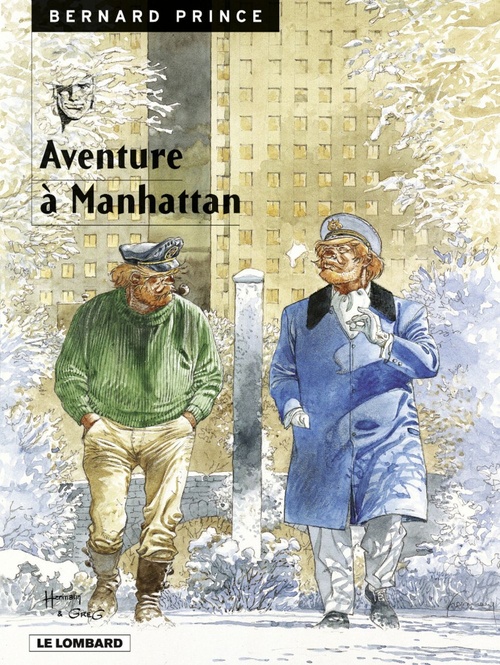 Couverture ebook de Bernard Prince - Tome 4 - Aventure à Manhattan, de GREG
